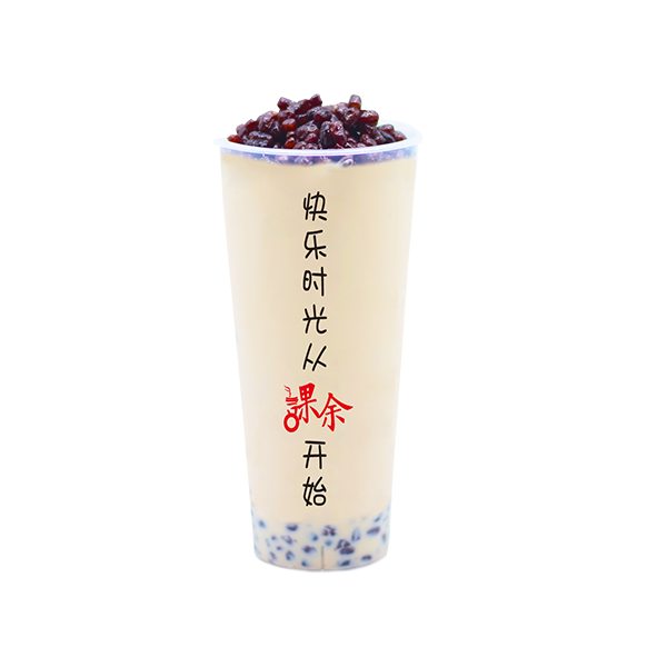 红豆奶茶